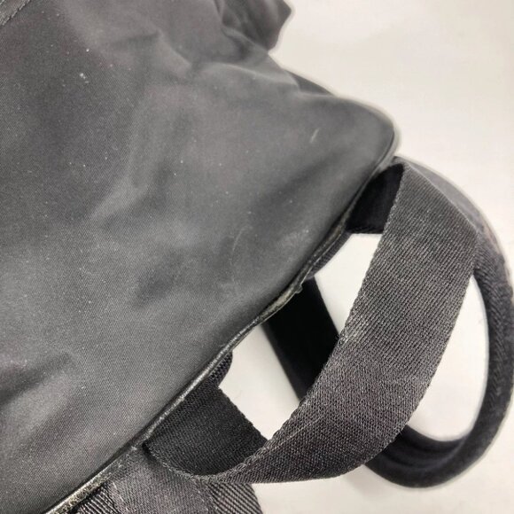 BURBERRY 8016109 Bicolor logo backpack bag Backpack Nylon Black/White main image 13